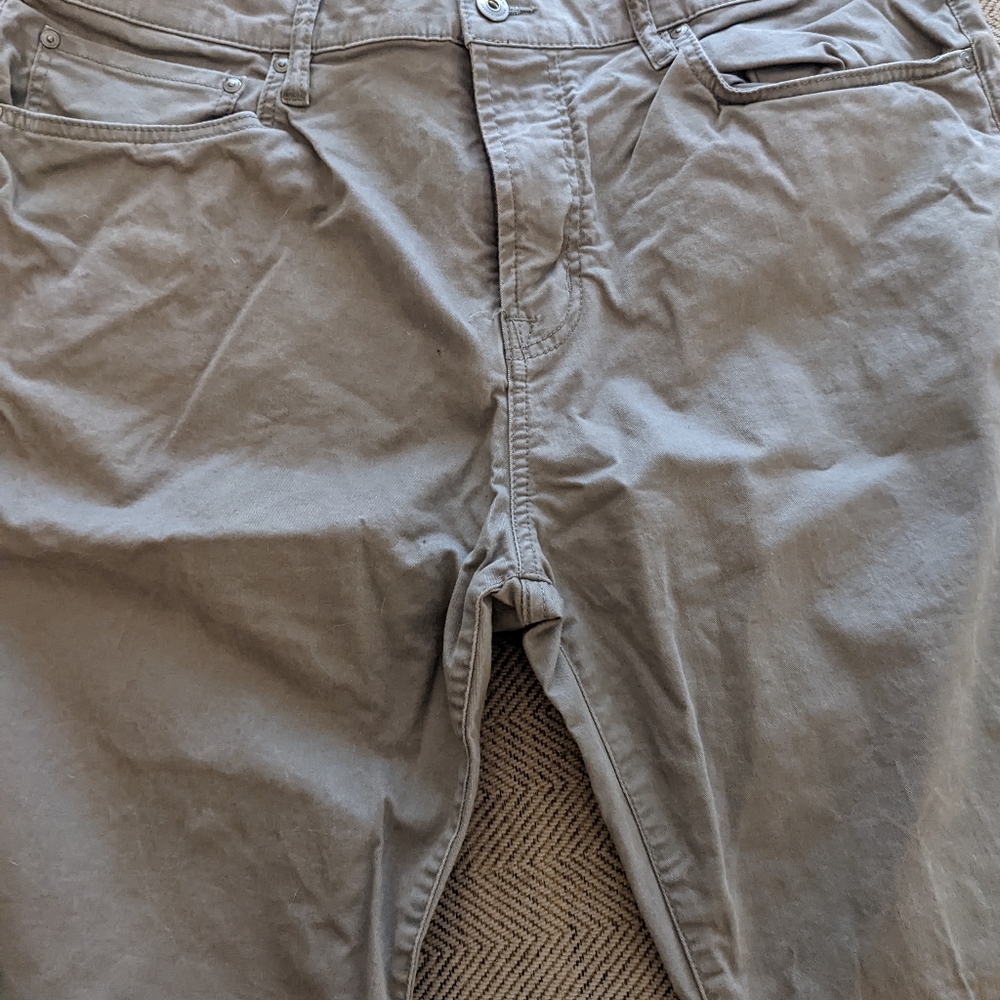 Joseph Abboud Pants Slim Fit Grey 38×34